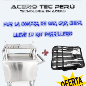 OFERTA Caja China en Acero Inoxidable
