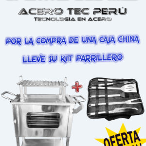 OFERTA Caja China en Acero Inoxidable
