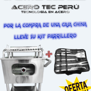 OFERTA Caja China en Acero Inoxidable