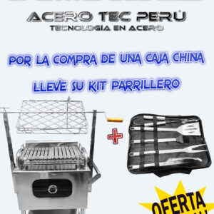 OFERTA Caja China en Acero Inoxidable